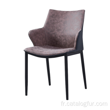 Chaise en plastique moderne pour chaises de restaurant italiennes